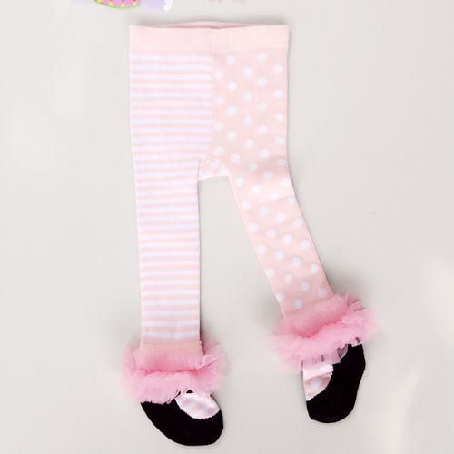 Sweet Princess Little Girl Pantyhose Cute Stripe Baby Tights