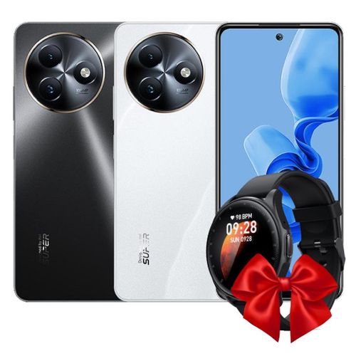 Itel S24 - 6.6" 8GB (4+4GB)RAM 128GB ROM 108MP 5000mAh 18W TYPE C Fast Charging With A FREE Tecno Watch&nbsp;3