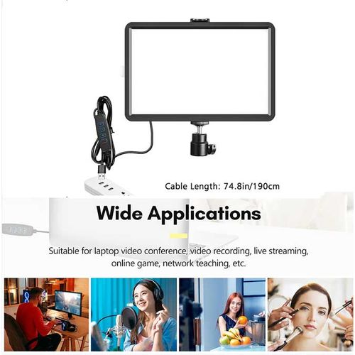 LED Professional Photography Light, Mobile Live Streaming Fill Light, Beauty Light
