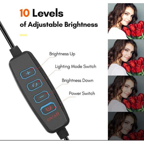 LED Professional Photography Light, Mobile Live Streaming Fill Light, Beauty Light