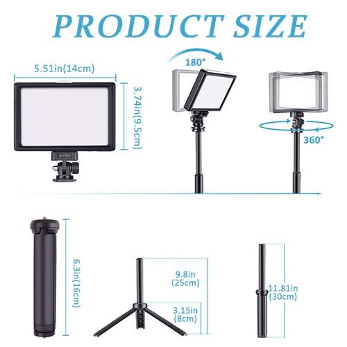LED Professional Photography Light, Mobile Live Streaming Fill Light, Beauty Light