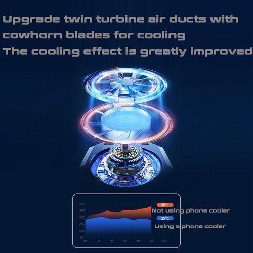 Phone Cooler Fan Radiator With Free Finger Sleeves
