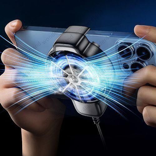 Phone Cooler Fan Radiator With Free Finger Sleeves