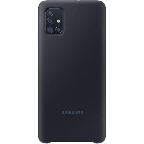 Samsung Galaxy A50, A51, A52, A53, A54 5G Silicon Phone Cover Case-Black.