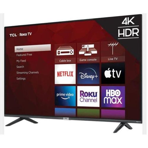 TCL  40" Inch Smart INBUILT DECODER 4K UDH LED TV - Black