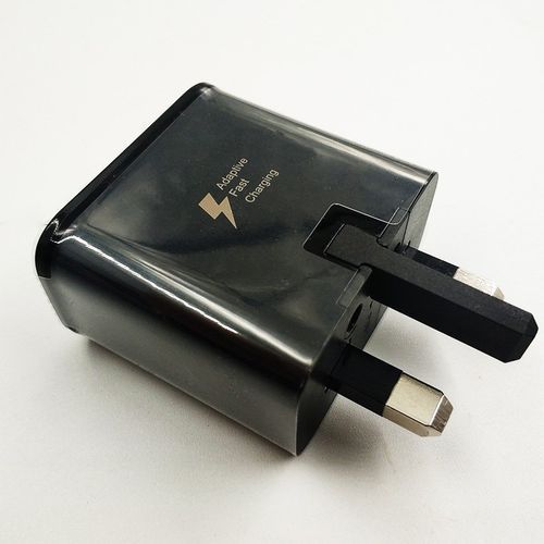 Samsung Fast Charger UK & Type C Cable - 20W - Black