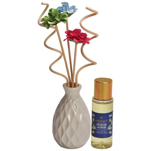 scented reed diffuser jasmine oil ceremic