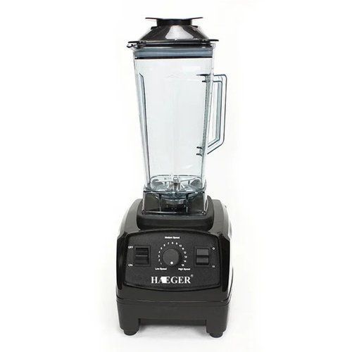 Powerful 2 Liters Plastic Fruit Blender With Sharp Blades-Transparent