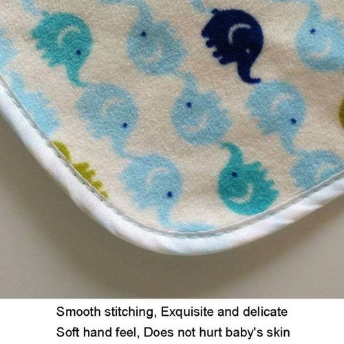 10pcs Crystal Velvet Double Layer Baby Drool Towel