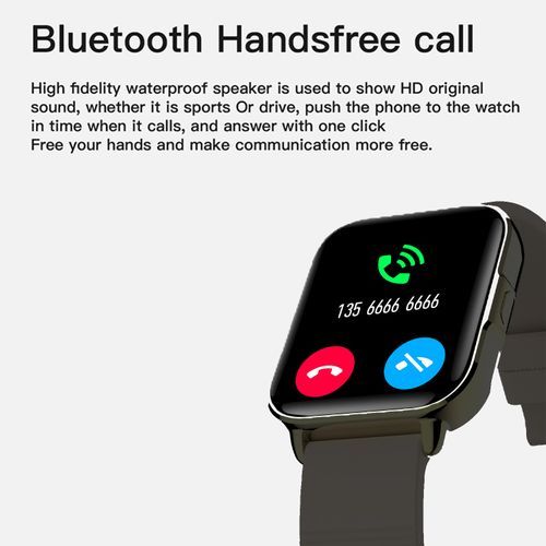 Full Touch Smart Watch BT Call Health Monitor