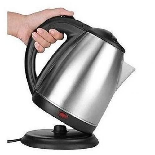 Bundle Of,kettle And 2Litres Unbreakable Vaccum Flask-Silver