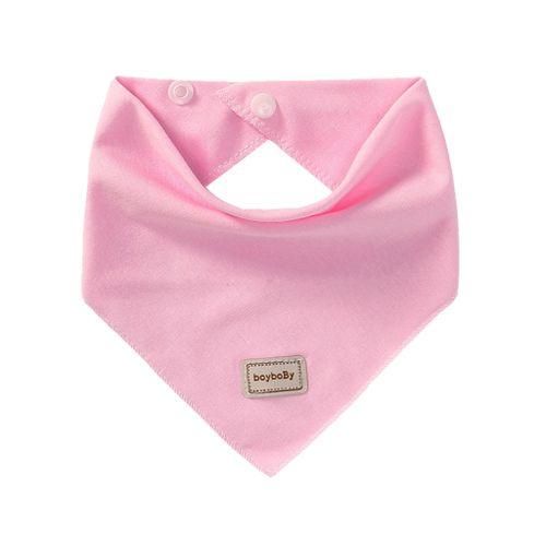 Cute Newborn Baby Boys Girls Kid Cartoon HatsTriangle Bibs Sets Pink