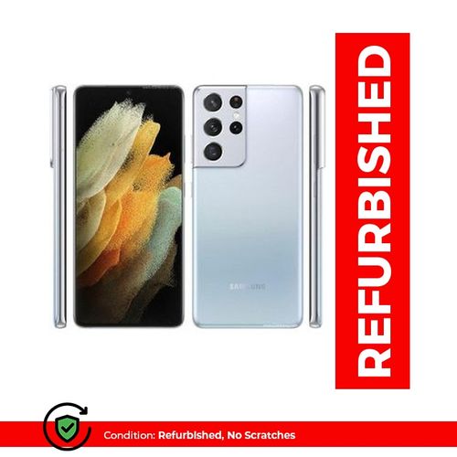 Samsung Galaxy S21 Ultra 5G 6.8" 8GB RAM 128GB ROM 108MP Refurbished  - Black