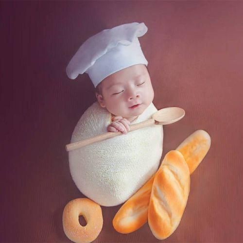 Wrap 1 Born Babies Photography Clothing Chef Theme Set