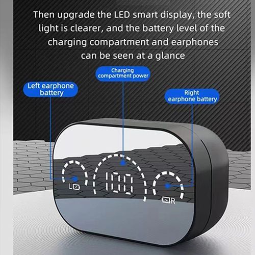 YD07 Earphone Bluetooth 5.3 Headset Wireless Touch Control