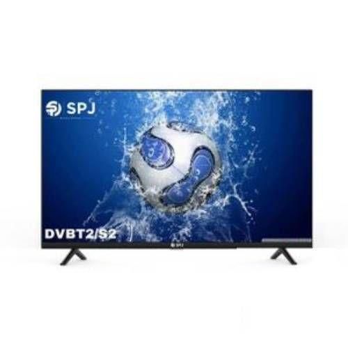 SPJ 32 Inch Frameless Unbreakable Tempered Glass Digital Led TV - Black