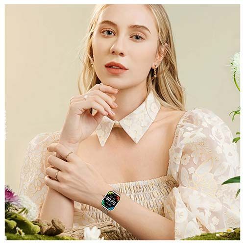 2.09 Smart Watch Full Touch Screen - Business Gold Steelbelt