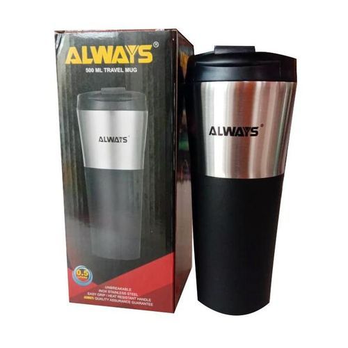 Saachi Electric Heat Kettle 1.8 Litres Thermos Cup 0.5ltrs-Silver
