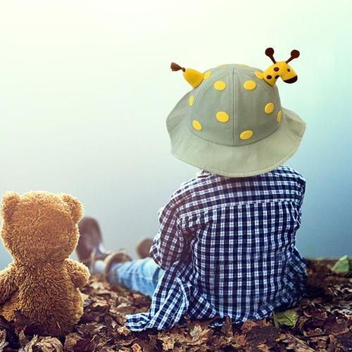 Bucket Hat For Kids Unisex Kids Visor Beach Hat For Trips Green