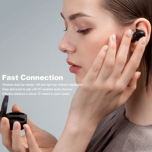 Airdots Basic  TWS True Wireless Earbuds - Black