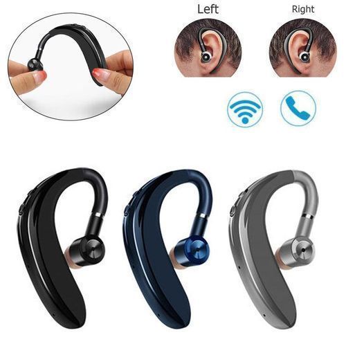 S109 Hook Wireless Earphone Hands-free Headphone - Black
