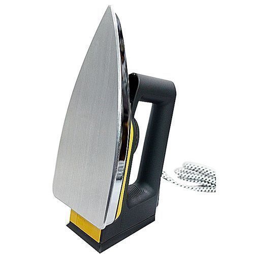 Electric Non Stick Dry Flat Iron - Black