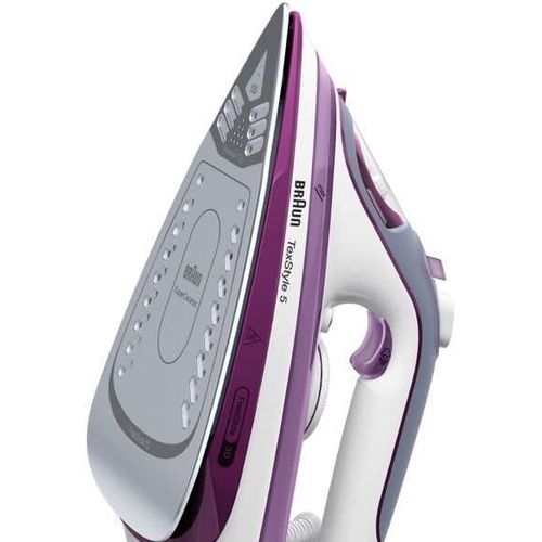 Braun Braun Braun FreeStyle 5 Steam Iron 2700W Freeglide 3D Technology SI5037VI- Violet.(1 YR WRTY)