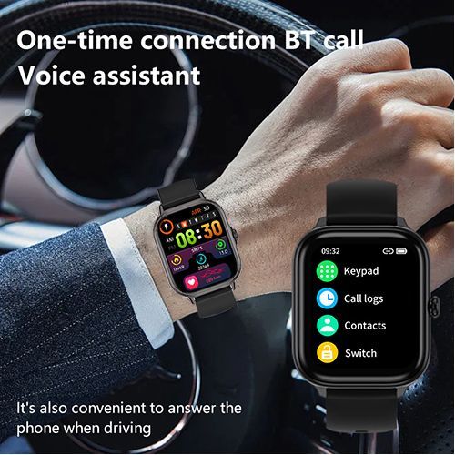2.09 Smart Watch Full Touch Screen - Sports Silicone Belt