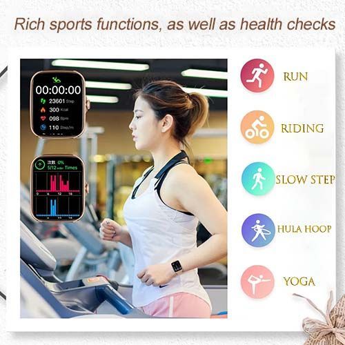 2.09 Smart Watch Fulltouchscreen - Business Silversteel Belt-Grey