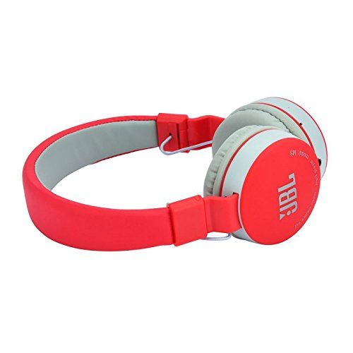 Jbl Original MS-881A Bluetooth Wireless Headphones-Red