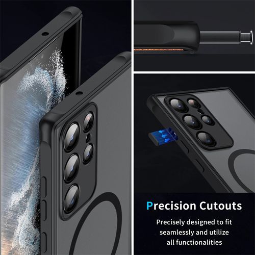 Samsung Skin-feel Matte Magnetic Phone Case, Anti-fall, Suitable For Samsung Galaxy S20/21/22/23ultra