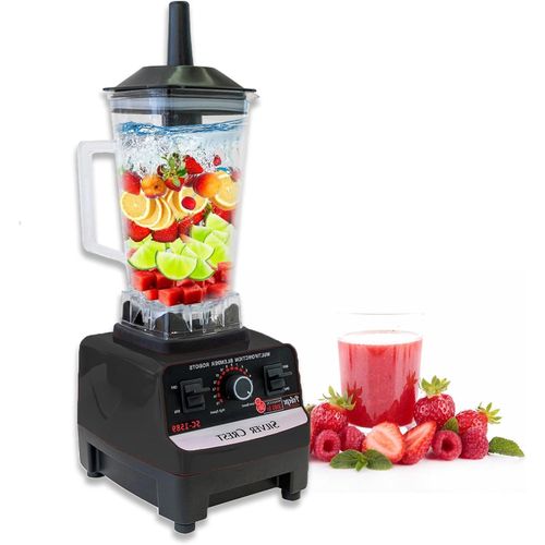 Heavy Duty Commercial Professional Blender Black