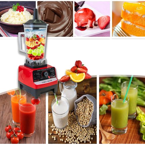 Heavy Duty Commercial Professional Blender Black