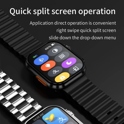 Toumi H8 Ultra Plus 2.2-inch Bluetooth Smartwatch -golden