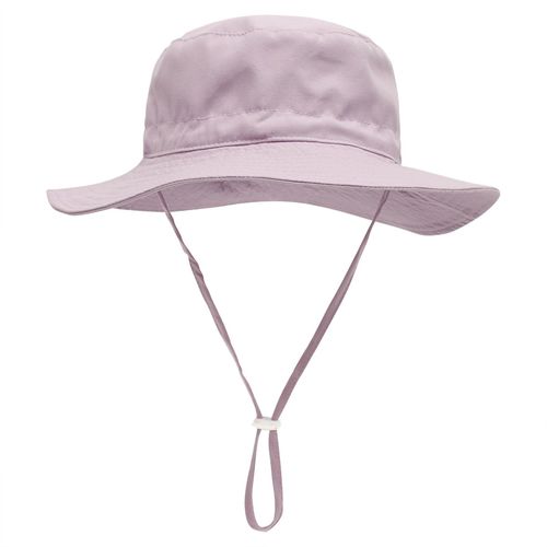 Kid's Wide Brim Sun Hat UV Protection Boys Sun Hat Girls Beach Cap Hat for Children 0-8 Months,Purple,XS NO5111