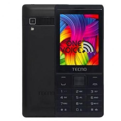 Tecno T528 Display 2.8" Screen 16MB ROM + 8MB RAM Dual SIM Phone-Black