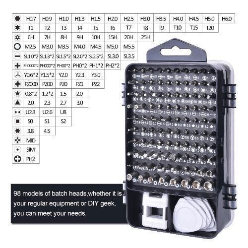 115pcs/set Screwdriver Set Precision Mobile Phone Repair Tools