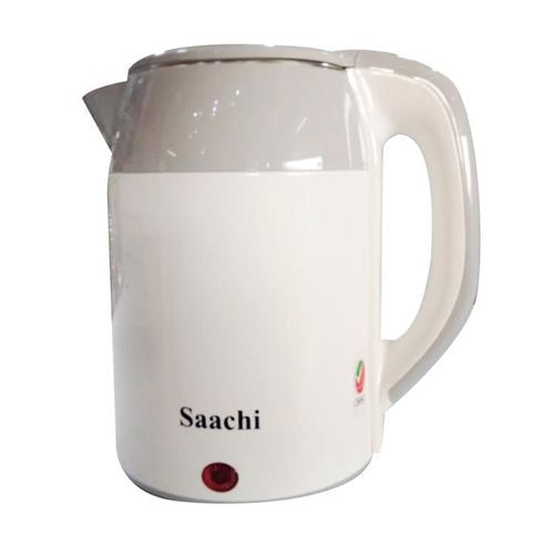 Saachi Stainless Steel And Plastic Electric Kettle Of 1.8Liters-White