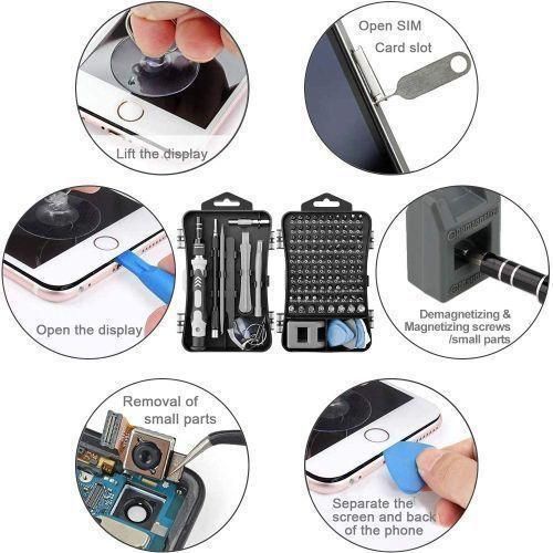 115pcs/set Screwdriver Set Precision Mobile Phone Repair Tools