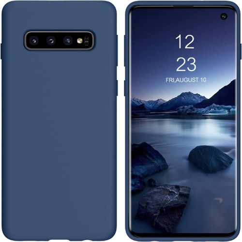 Samsung Samaung Galaxy S10e, S10, S10 Plus, S10 5G Silicone Case-Navy Blue