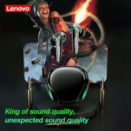Lenovo XT92 Headsets Bluetooth Earphones Gaming Low Latency  Black