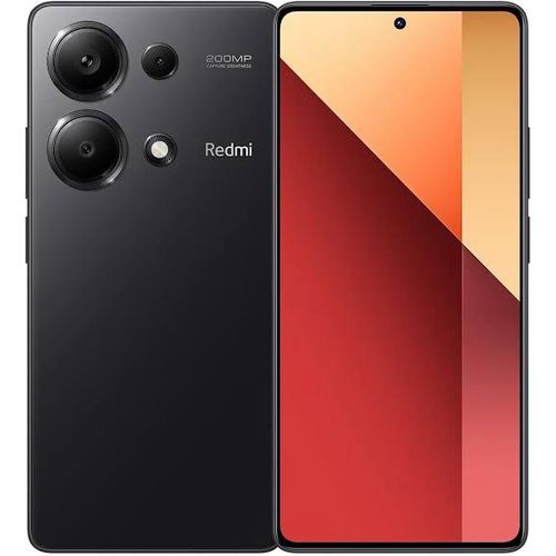 Redmi Note 13 Pro 4G 6.67" 8GB RAM 256GB ROM 200MP 5100mAh - Black