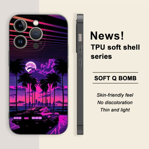 Apple Flexible Phone Case, TPU/Shockproof, Beautiful Scenery, For IPhone 11/11Pro/11Pro Max, IPhone 12/12Pro/12Pro Max, IPhone 13/13Pro/13Pro Max