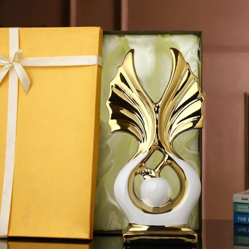 Antique Decorative Ceramic showpieces Gold
