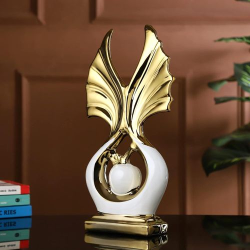Antique Decorative Ceramic showpieces Gold