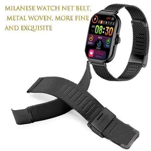 2.09 Smart Watch Full Touchscreen - Business Black Steelbelt