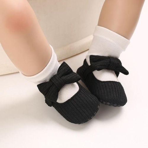 Spring and Autumn Baby Walking Shoes Soft Sole Knitted Baby Shoes Versatile Princess Shoes