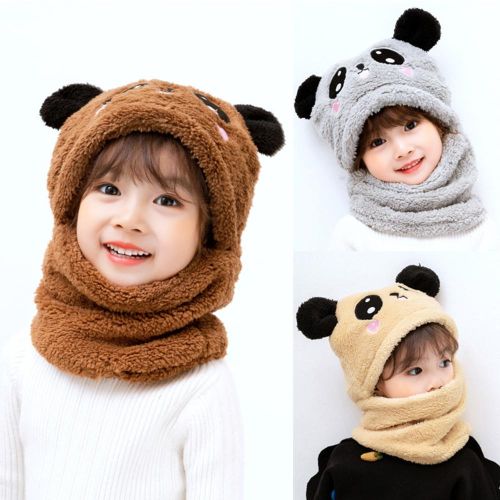 Cartoon Kid Winter Wool Hats Winter Warm Cute Soft Hat For Friend Family Neighbors Gift NO5272