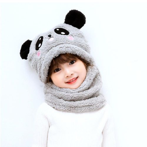 Cartoon Kid Winter Wool Hats Winter Warm Cute Soft Hat For Friend Family Neighbors Gift NO5272