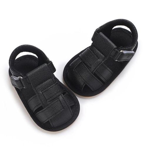 Summer Classic PU Leather Soft Rubber Sole Anti Slip Sandals 0-18Months